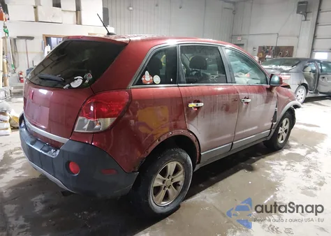 2008 Saturn Vue 4-Cyl Xe z USA, uszkodzony, nr VIN 3GSCL33P98S688149